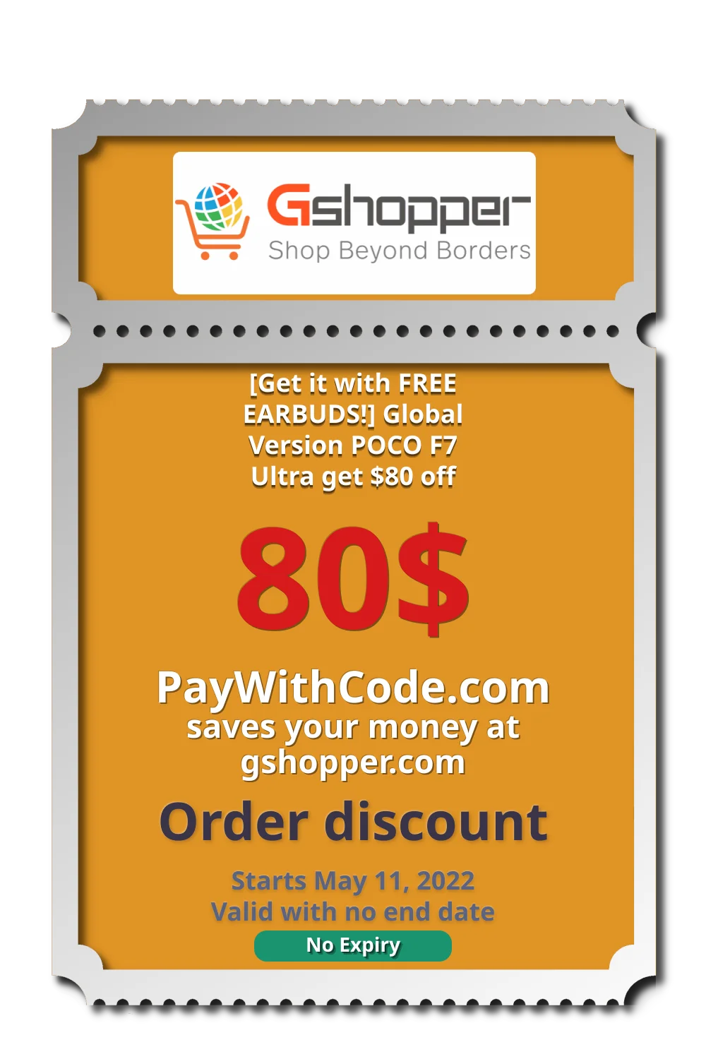 [Get it with FREE EARBUDS!] Global Version POCO F7 Ultra get $80 off at Gshopper
