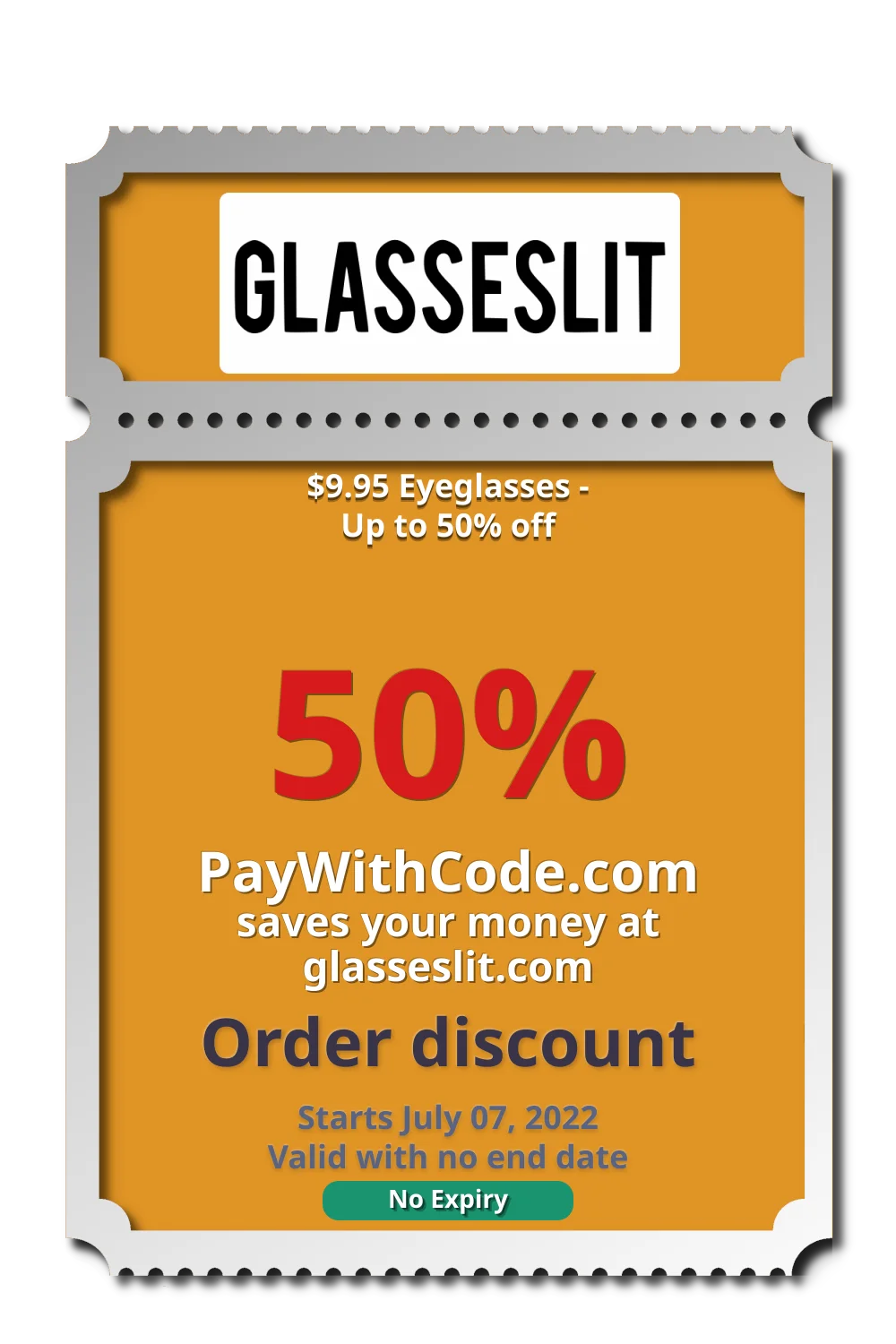 $9.95 Eyeglasses - Up to 50% off at Glasseslit