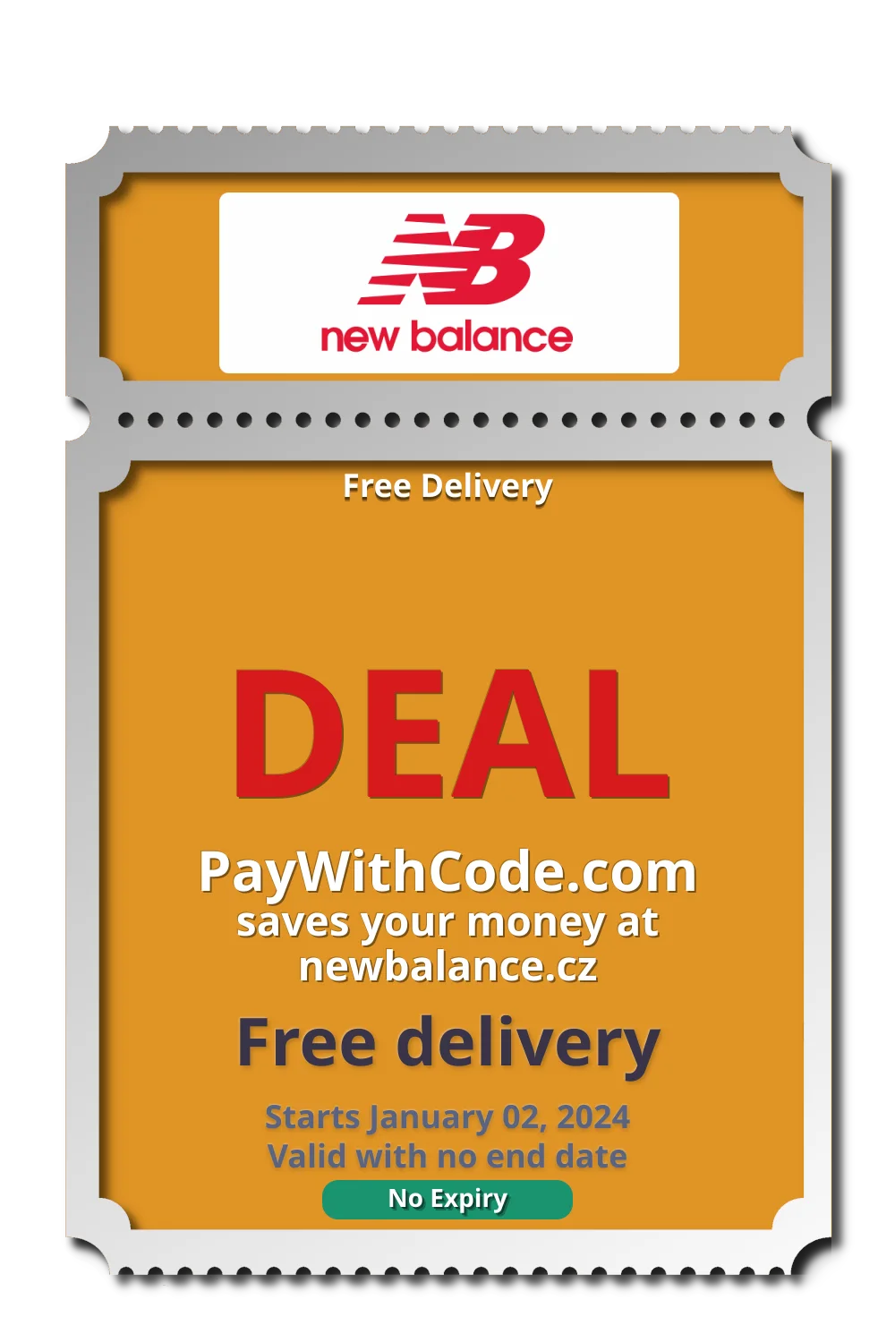Free Delivery at Newbalance