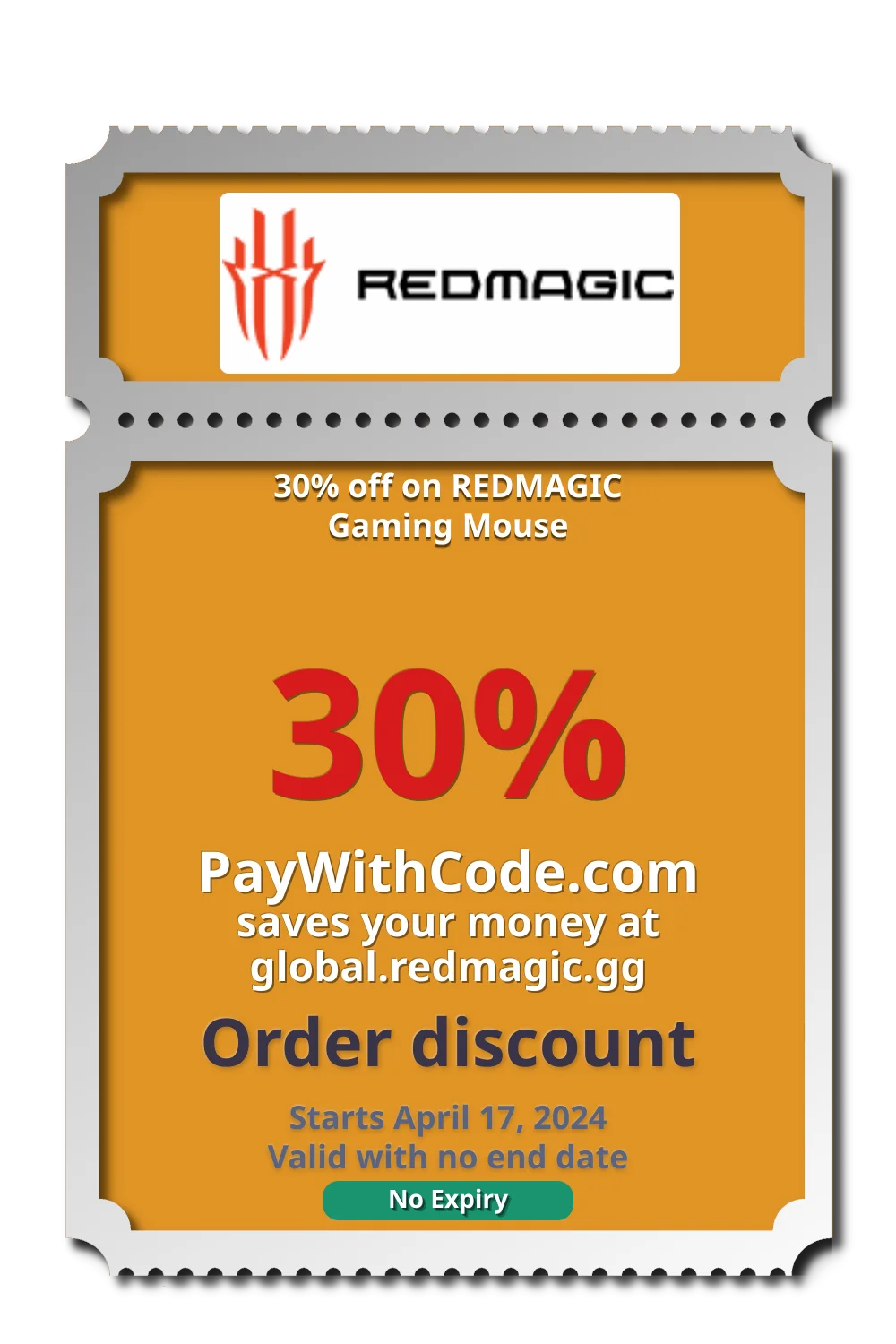 30% off on REDMAGIC Gaming Mouse at Redmagic