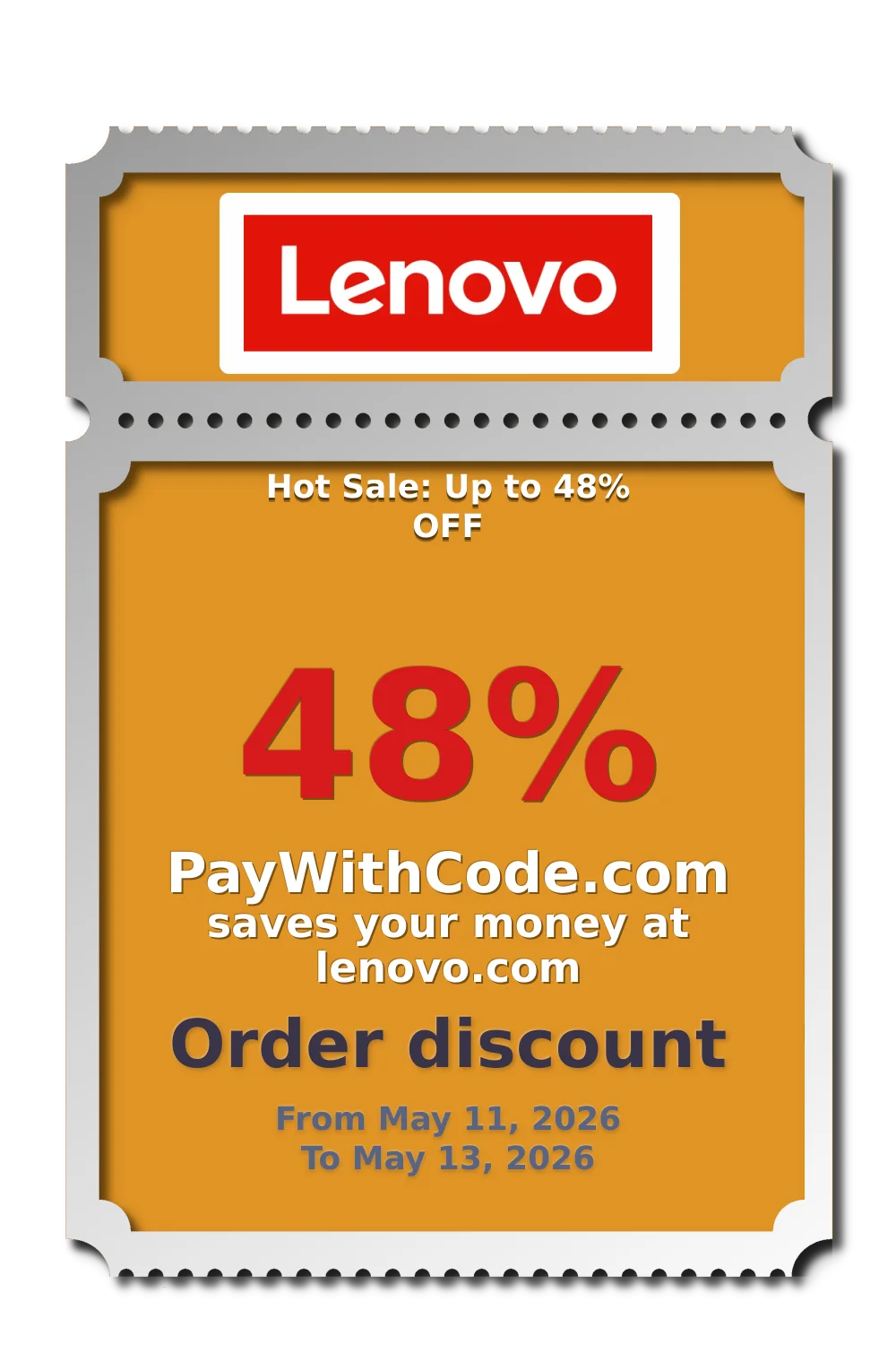 Hot Sale: Up to 48% OFF at Lenovo