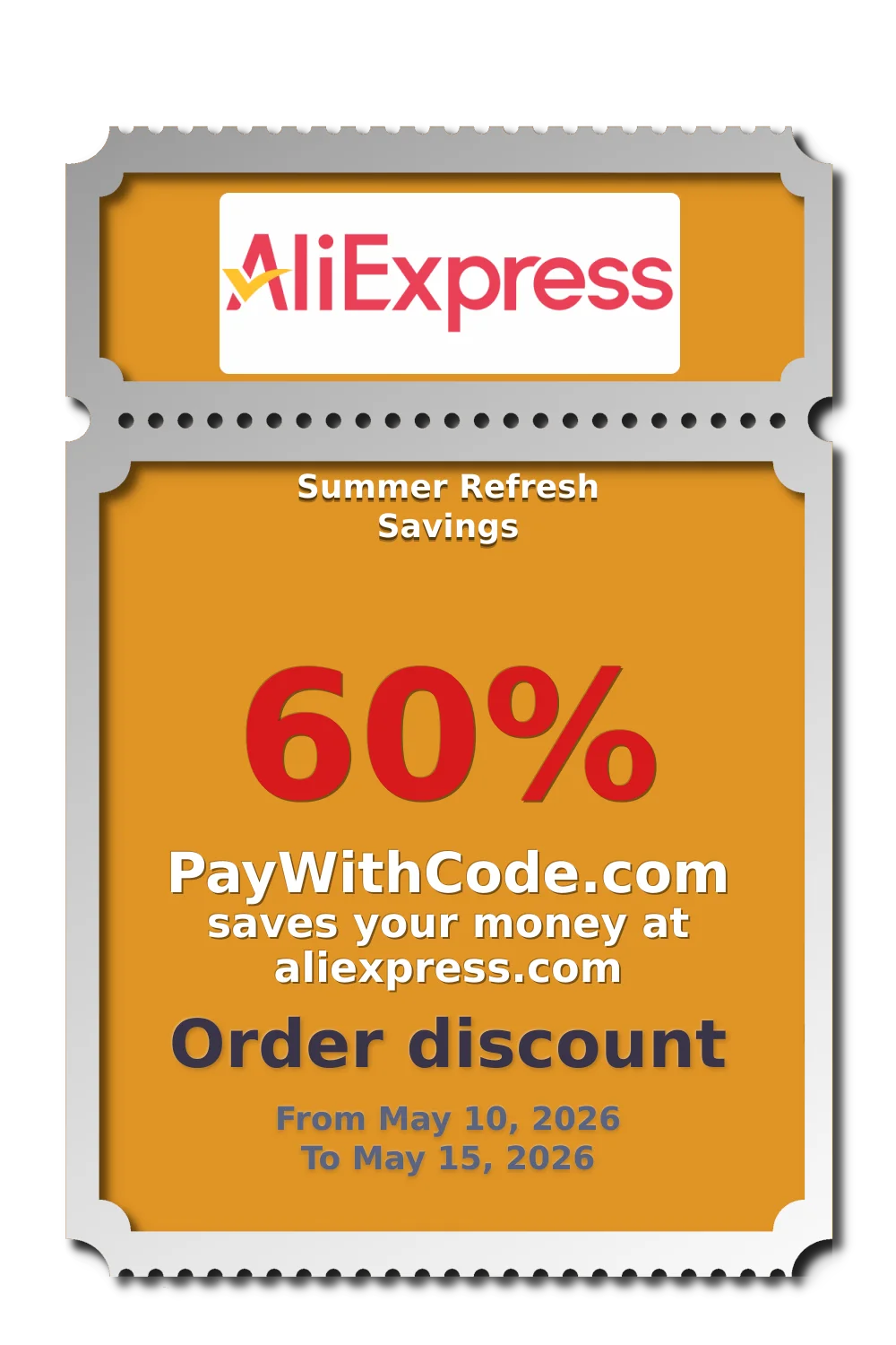 Summer Refresh Savings at AliExpress