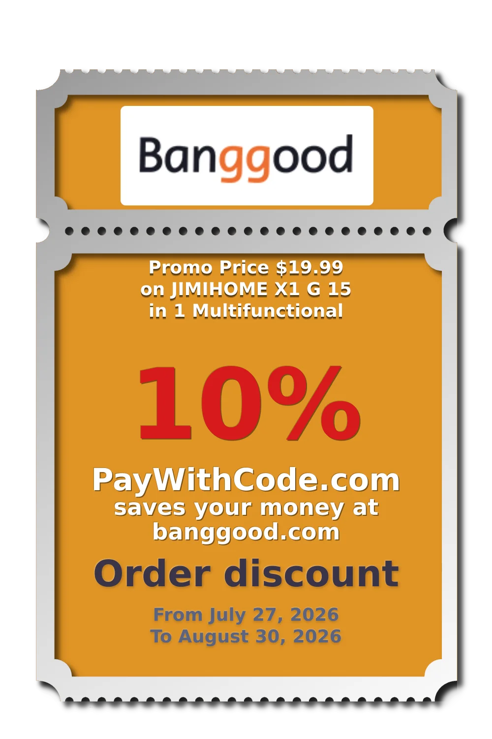 Promo Price $19.99 on JIMIHOME X1 G 15 in 1 Multifunctional at Banggood