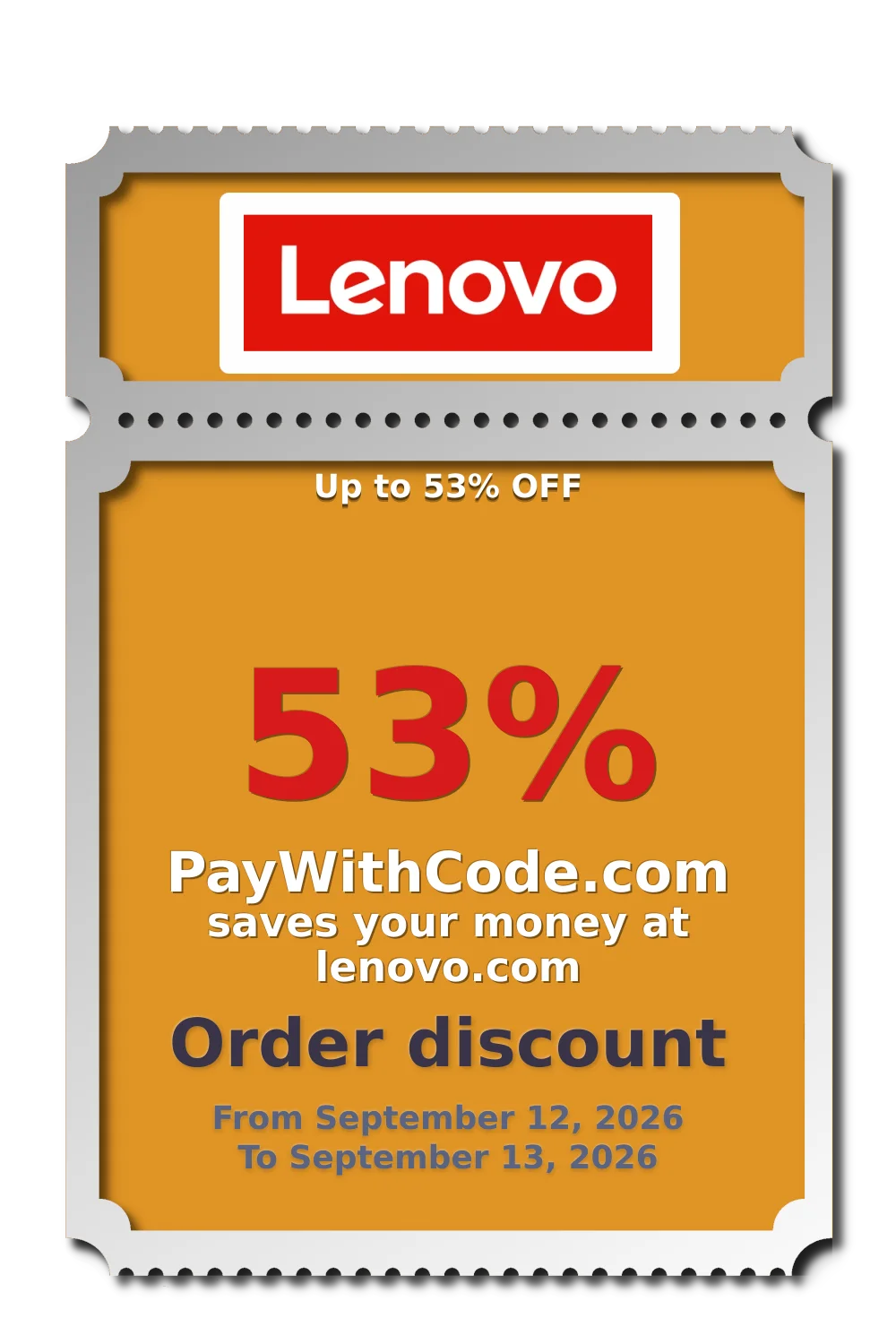Up to 53% OFF at Lenovo